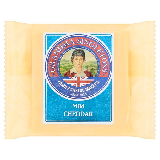 Grandma Singletons Mild White cheddar sajt 200 g