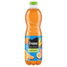 Cappy Ice Fruit Multivitamin szénsavmentes vegyesgyümölcs ital mangosztán ízesítéssel 1,5 l
