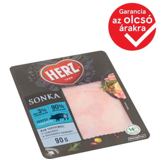 HERZ Gála szeletelt sonka 90 g