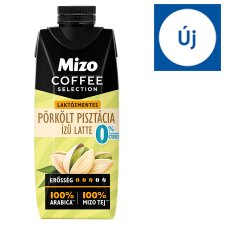 Mizo Coffee Selection Pörkölt Pisztácia ízű Latte UHT laktózmentes zsírszegény kávés tej 250 ml