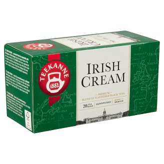 Teekanne Irish Cream ízesítésű fekete teakeverék 20 filter 33 g