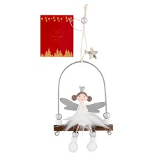 Angel with Hanging Legs Decoration 24 x 9,5 x 2 cm