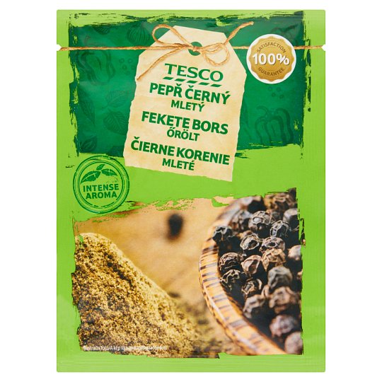 Tesco őrölt fekete bors 20 g