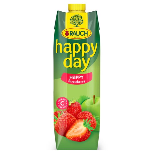 Rauch Happy Day Strawberry Juice Drink with Vitamin C 1 l Tesco