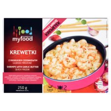 MyFood Quick-Frozen Shrimps with Garlic Butter 250 g