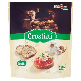 Bona Vita Crostini fokhagyma ízesítésű keksz 140 g