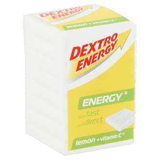 Dextro Energy citrom ízű szőlőcukor tabletta C vitaminnal 46 g