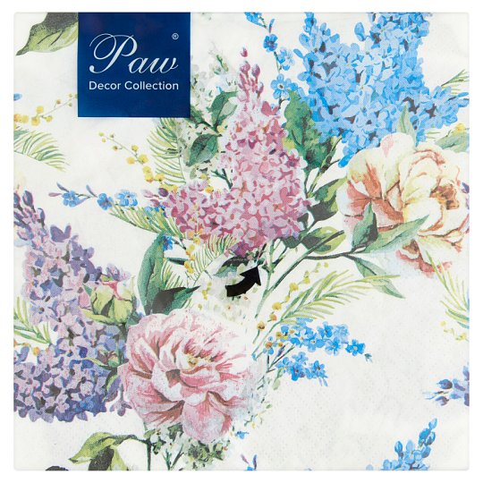 Paw Decor Collection papírszalvéták 3 rétegű 33 x 33 cm 20 db