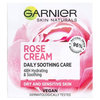 Garnier Skin Naturals Botanical hidratáló krém rózsavízzel száraz és érzékeny bőrre 50 ml
