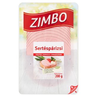 Zimbo szeletelt sertéspárizsi 200 g