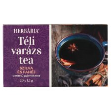 Herbária Winter Magic Tea Plum-Cinnamon Flavoured Fruit Tea 20 Tea Bags 30 g