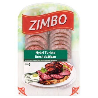 Zimbo turista borskabátban 80 g