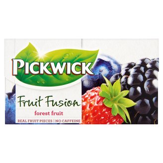 Pickwick Fruit Fusion gyümölcstea az erdeigyümölcsök ízével 20 filter 40 g