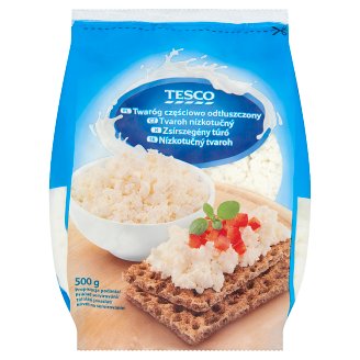 Tesco zsírszegény túró 500 g