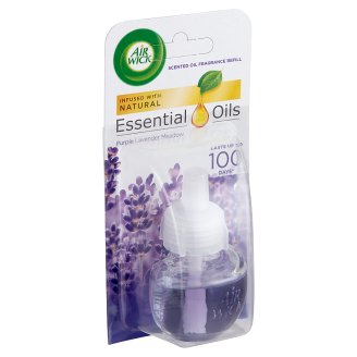 Air Wick Essential Oils Purple Lavender Meadow Electrical Plug In Refill 19 ml