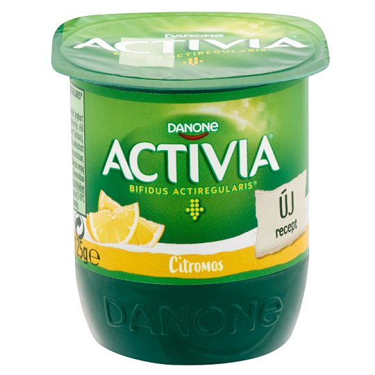 Danone Activia élőflórás, zsírszegény citromos joghurt 125 g