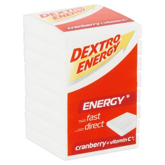 Dextro Energy áfonya ízű szőlőcukor tabletta C vitaminnal 46 g