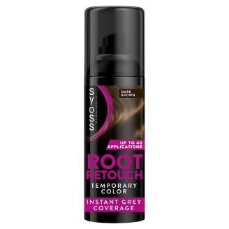 Syoss Root Retoucher lenövést elfedő hajszínező spray Sötétbarna 120 ml