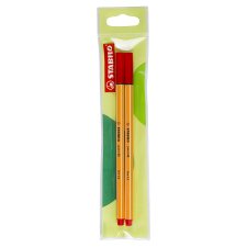 Stabilo point 88 Red Fineliner 2 pcs