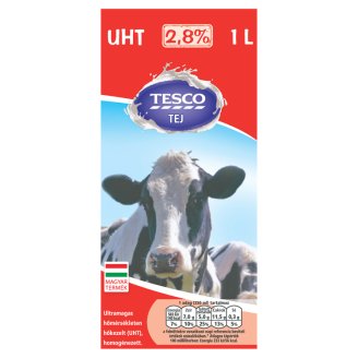 Tesco UHT tej 2,8% 1 l