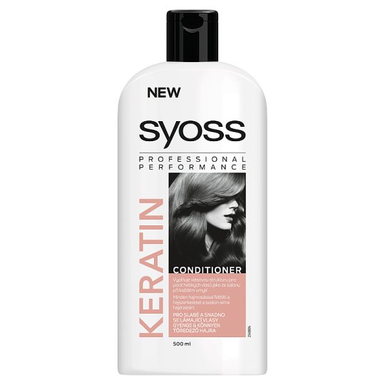 Syoss Keratin hajbalzsam gyenge & könnyen töredező hajra 500 ml