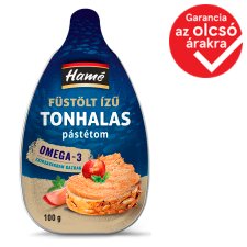 Hamé füstölt ízű tonhalas pástétom 100 g