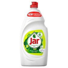 Jar Clean & Fresh Washing Up Liquid Apple With Rich Formula For Sparkling Clean Dishes 900ML 