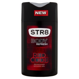 STR8 Red Code frissítő tusfürdő 250 ml