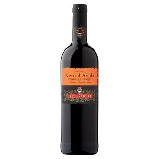 Decordi Nero D'Avola Terre Siciliane száraz vörösbor 12,5% 750 ml