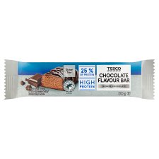 Tesco csokoládéízű fehérjeszelet étcsokoládé bevonattal 60 g