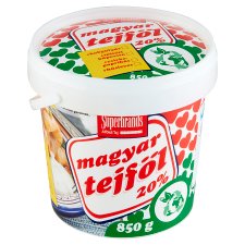 Magyar Tejföl 20% Sour Cream 850 g
