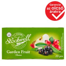 Stockwell & Co. aromatizált, filteres vegyesgyümölcs ízű gyümölcstea 20 filter 40 g