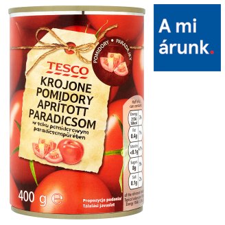 Tesco aprított paradicsom paradicsompürében 400 g