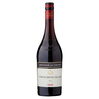 Calvet Heritage de Calvet Côtes du Rhône Villages száraz vörösbor 13% 750 ml