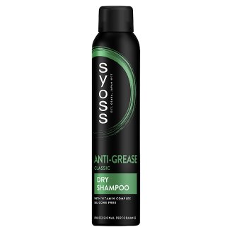 Syoss Anti-Grease zsírosodás elleni száraz sampon gyorsan zsírosodó hajra 200 ml