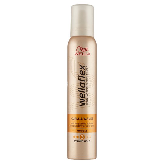 Wella - New Wave Smoothing Mousse For Curly Hair - 200ml - Maram Store
