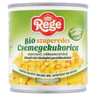 Rege BIO szuperédes morzsolt csemegekukorica 170 g