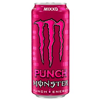 Monster Energy Mixxd Punch szénsavas ital cukrokkal és édesítőszerrel 500 ml