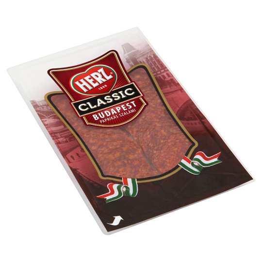 HERZ Classic Budapest paprikás szalámi szeletelt 70 g