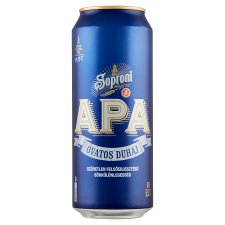 Soproni Óvatos Duhaj APA szűretlen felsőerjesztésű sörkülönlegesség 5,5% 0,5 l doboz