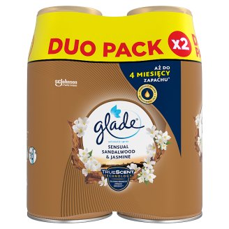 Glade by Brise Automatic Spray Bali Szantálfa és Jázmin automata légfrissítő utántöltő 2 x 269 ml