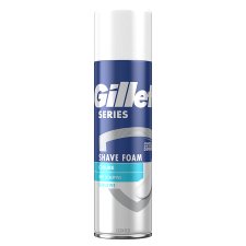 Gillette Series Hűsítő Borotvahab Eukaliptusszal, 250ml