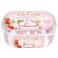 Carte D'Or epres jégkrém és pillecukor ízű jégkrém cukorral bevont csokoládédrazsékkal 850 ml