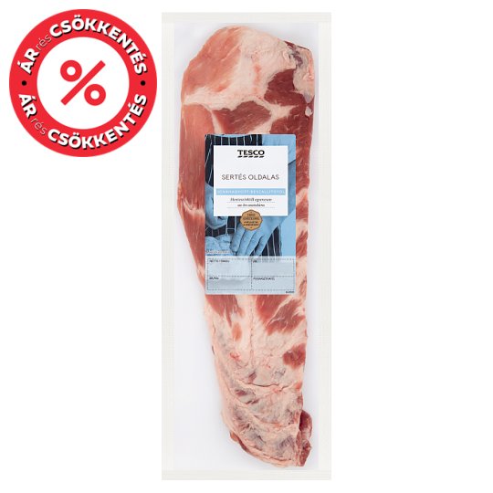 Tesco darabolt sertés oldalas