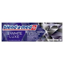 Blend-A-Med 3DWhite Luxe Charcoal Fogkrém, 75 ml