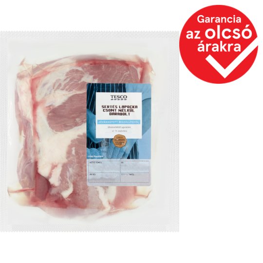 Tesco sertés lapocka csont nélkül