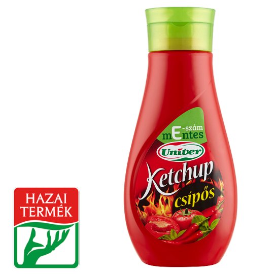 Univer csípős ketchup 470 g