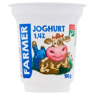 Farmer élőflórás, natúr, zsírszegény joghurt 150 g