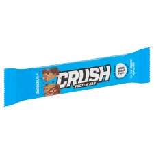 BioTechUSA Crush toffee-kókusz ízű fehérjeszelet karamell ízű réteggel és édesítőszerrel 64 g