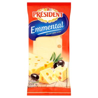 Président Emmental zsíros kemény sajt 250 g